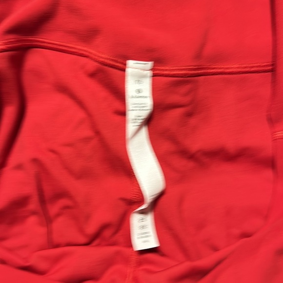 Lululemon Align size 16 red leggings - Picture 3 of 4